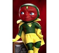 Iron Studios Vision Halloween Version Minico Figure Wandavision