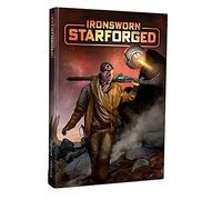 Ironsworn: Starforged - Deluxe Edition Rulebook - Hardcover RPG Book, Self-contained Adventure, Human Central, Science Fiction, 3 Game Modes (Guided, Co-op, Solo), 404 Pages, Colorful Illustrations