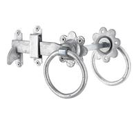 IRONTITE Ring Gate Latch, Heavy Duty Gate Latch for Wooden Gates, Auto Garden Gate Latch Ideal for Keeping Garden Gates and Doors Shut
