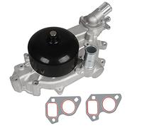 IRONTREE AW5081 Professional Water Pump Kit with 2 Metal Gaskets and Thermostat Compatible with Chevy Corvette Camaro, Pontiac Firebird GTO, Avanti II, 5.7L 6.0L V8 Engine, OE Replacement