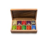 Ironwood Gourmet 28142 Rectangular Tea Box, Acacia Wood