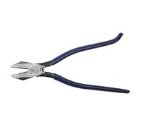 Ironworker Pliers, Spring Loaded Side Cutters for Rebar Cutting and Bending, 9-Inch Long KLEIN TOOLS D201-7CST, Blue