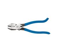 Ironworker Tool Heavy Duty Cutting Pliers, 9-Inch Plier for Rebar Work is Spring Loaded Klein Tools D2000-9ST , Blue