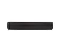 IRONWORX® Enigma 12" Premium Slimline Sleeved Letterbox Black ❘ Fully Weather Sealed Letterbox, 180° Opening, Ultra Durable Modern Design, Compatible with UPVC, Composite & Wooden Doors