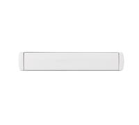 IRONWORX® Enigma 12" Premium Slimline Sleeved Letterbox White ❘ Fully Weather Sealed Letterbox, 180° Opening, Ultra Durable Modern Design, Compatible with UPVC, Composite & Wooden Doors