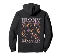 Irony Master Grim Reaper Motorcycle Bootleg Pullover Hoodie