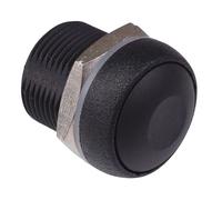 IRR3S422 APEM Black Momentary 16mm Push Button Switch SPST IP67