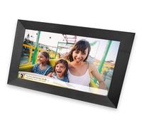 IRRADIO Digital Smart Photo Frame 10 Inches, Touch and Display 1280 x 800 with WiFi and Speaker, with App iOS and Android, Colour Black