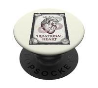 Irrational Heart Pi Day Vintage Anatomical Science Math PopSockets Adhesive PopGrip