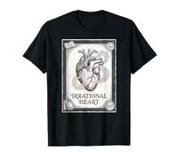 Irrational Heart Pi Day Vintage Anatomical Science Math T-Shirt