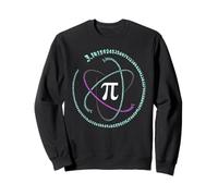 Irrational Number Pi Symbol Infinity Atom Physics Math Sweatshirt