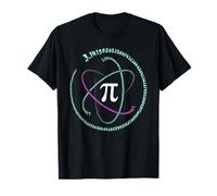 Irrational Number Pi Symbol Infinity Atom Physics Math T-Shirt