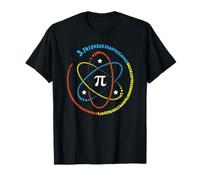 Irrational Number Pi Symbol Infinity Atom Physics Math T-Shirt
