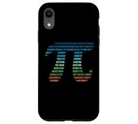 Irrational Number Pi Symbol Infinity Mathematicians Math Case for iPhone XR