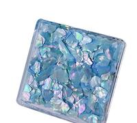 Irregular Abalone Seashell Slices For Nail Art, Nail Sequins, Abalone Shell Pieces Sequins Nails Art Decorations Manicure Mermaid Slice, Manicure Decoration,Jewelry Beauty Decoration Chip Beauty