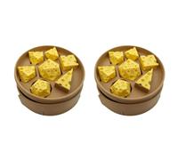 Irregular Cheese Dice toy Set for Dungeons & Dragons and Board Games