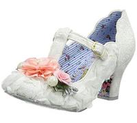 Irregular Choice Carriage Ride, Women’s Wedding Shoes, White (White A), 6.5 (40 EU)