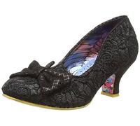 Irregular Choice Dazzle Razzle, Women’s Closed Toe Heels, Black (Black Flash Yellow Flash Yellow), 6.5 UK (40 EU)