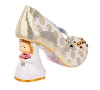 Irregular Choice I Love You, Women’s Closed-Toe Heels, Off-White (Off White), 4 UK (37 EU)