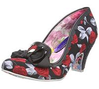Irregular Choice Kanjanka Fashion Shoe, Black Floral AQ, EUR 37 (UK 4)