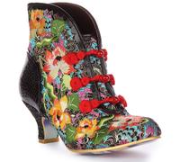 Irregular Choice Lotus Fierce Flora Ankle Womens Heels In Pink UK 3 - 8