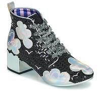 Irregular Choice Low Ankle Boots HEAD IN THE CLOUDS in Black 5