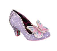 Irregular Choice Madam Mariposa PU Lavender 42