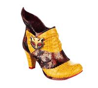 Irregular Choice Miaow Boots, Yellow, EUR 39 (UK 6)