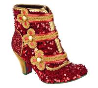 Irregular Choice Mouse King Boots, Red EUR 40 (UK 6.5)