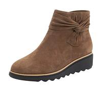 irregular choice shoes Ankle Boots for Women Wide Fit Flat Boots Side Premium Quality Zipper Boots Short Warm Boots Durability Wedge Boots Comfort Non items under 3 pounds