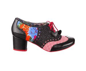 Irregular Choice SS23 Clara Bow Heels, Black, UK 6.5 (EUR 40)