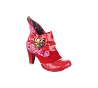 Irregular Choice SS23 Miaow Boots, Red/Pink,UK 5 (EUR 38)