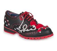 Irregular Choice SS23 Sockhop Sweetie Flats, Black, UK 6 (EUR 39)