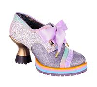 Irregular Choice SS23 Stripes Out Heels, Lavender, UK 4 (EUR 37)