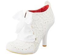 Irregular Choice Low Ankle Boots Abigail's 3rd Party in White 6.5