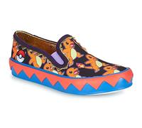 Irregular Choice Women's Every Day is an Adventure Pump, Arancione E Rosso, 5 UK