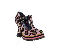 Irregular Choice Womens Leopard Liasons Pump, Pink, 6.5 UK