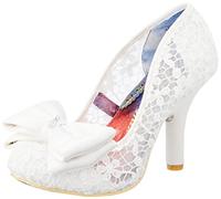 Irregular Choice Womens Mal E Deux Pump, White, 8 UK