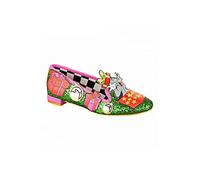 Irregular Choice Womens Peek Boo Ballet Flat, Multi Green, 6.5 UK