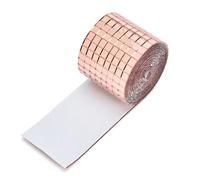 Irregular Crystal Mosaic Tiles Self-Adhesive Mini Square Mirror Mosaic Tiles Stickers Bathroom DIY Party Handmade Craft Home Decoration Making(Pink,4cmx30cm)