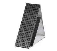 Irregular Crystal Mosaic Tiles Self-Adhesive Real Glass Craft Mini Square Mirrors Mosaic Tiles Stickers Bathroom DIY Handmade Craft Home Decoration Making(Black,10x10mm)