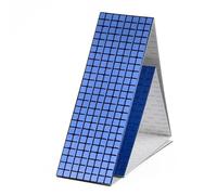 Irregular Crystal Mosaic Tiles Self-Adhesive Real Glass Craft Mini Square Mirrors Mosaic Tiles Stickers Bathroom DIY Handmade Craft Home Decoration Making(Blue,10x10mm)