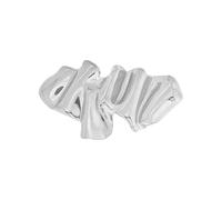 Irregular Folds Metal Brooch for Women Men Simple Polished Metal Style Lapel Pin Geometric Abstract Statement Fashion Weddings Suit Dress Clothing Accessorie Hat Bags Scarves Shawl Decoration, 1