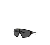 Versace VE4461 GB1/87 Unisex Sunglasses Injected Black Grey Geometric Normal