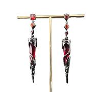 Irregular Geometric Ear Studs,Edgy Yet Sweet Style Punk Minimalist Earrings for Daily Wear