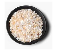 Irregular Gravel Beads Irregular Gravel Rose Quartzs Raw Minerals Stone Using for Home Decor Fish Tank Aquarium Decoration for Craft(NO.18 Shell,50g)
