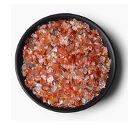 Irregular Gravel Beads Irregular Gravel Rose Quartzs Raw Minerals Stone Using for Home Decor Fish Tank Aquarium Decoration for Craft(NO.6 Red Agate,20g)