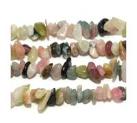 Irregular Gravel Beads Watermelon Tourmaline Chips Beads