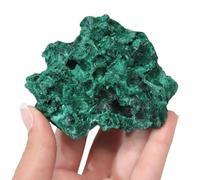 Irregular Malachite Crystal Raw Stone, Rough Collection, Shape for, and Home Decor,60~90g Gemstone Stone