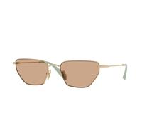 Irregular Metal Frame Sunglasses - female - VOGUE - Sunglasses - Yellow - 56 MM - Accessories 56 MM